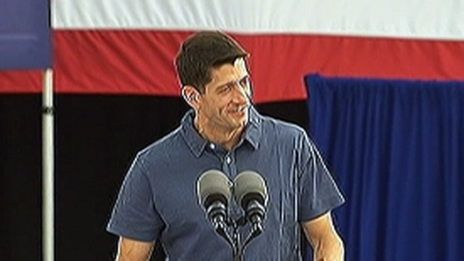 Chester County republicans got the chance to support Paul Ryan on Tuesday. Ryan stopped in West Chester to try to win over the crucial county. NBC10's Katy Zachry reports.
