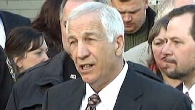 House arrest will be one of the issues discussed at Jerry Sandusky's hearing Friday. Prosecutors claim that parents and neighbors are worried that he has been watching children from his back porch. 