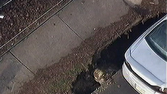A water main break caused a large sinkhole in Allentown on Thursday morning. Due to the spread of the sinkhole some residents homes have been condemned. 