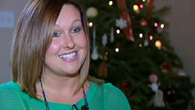 Stacey Weidner says $450 in toys she had on layaway at the Kmart in Shillington, Berks County were paid off by a 