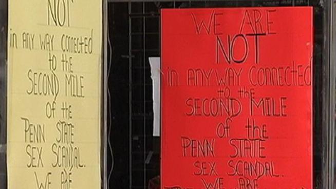 Second Mile Center is a West Philadelphia thrift store that is mistakenly being related to Jerry Sandusky's Second Mile Charity, which is at the center of the Penn State child sex abuse scandel. They want everyone to know that they are in no way associated with Sandusky's charity.