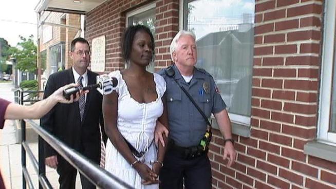 The alleged driver in a strange hit and run in Yeadon, Delaware County surrenders to face charges.
