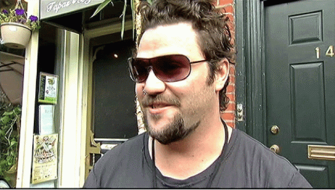 Bam Margera shocks people with his stunts. But this time he's the one who was surprised after waking up to find a naked woman in his West Chester home. And he s talking about the incident only to NBC10. Margera is the brains behind the 