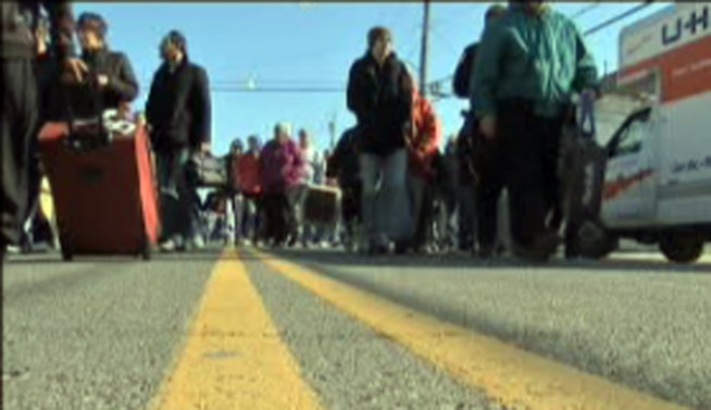 NBC10's Ted Greenberg spent time with a group of Jersey Shore homeowners as they were allowed back into their homes for a few hours.