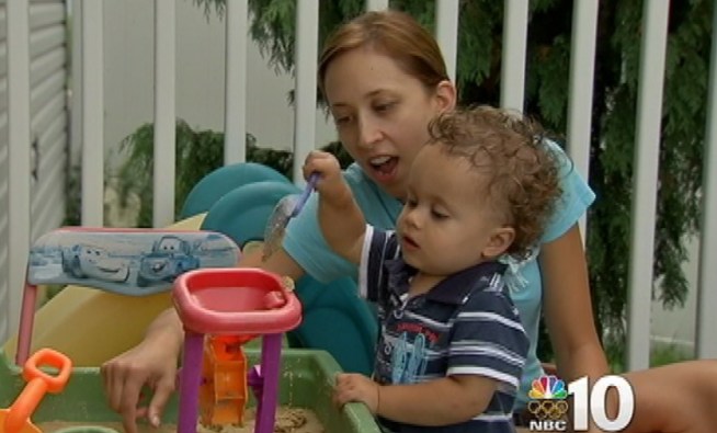 A New Jersey woman says she and her baby were held at knifepoint during a trip to their neighborhood grocery store. NBC10's Rosemary Connors has the exclusive story.