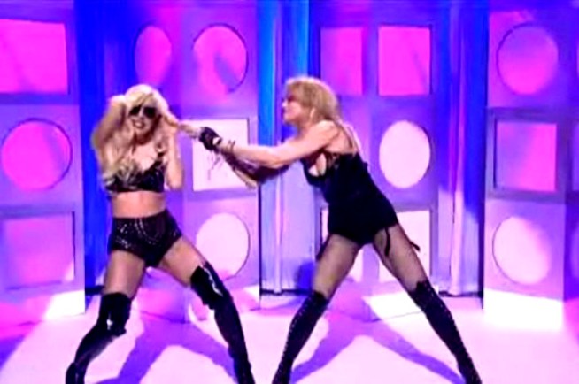 Watch Lady Gaga & Madonna's "SNL" Catfight