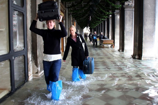 Venice Has Slight Water Problem