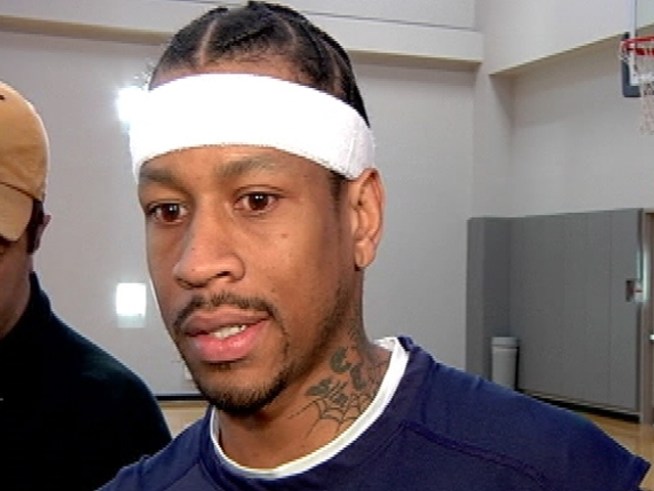Iverson Sits Out to Tend to Sick Child