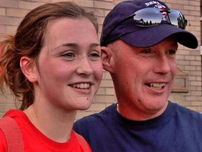 A Pa. teenage girl and tough Mass. fireman lean on each other to conquer rare forms of cancer.