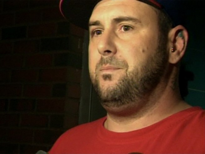 Tom Betz, the copycat field jumper, talked after posting bail.