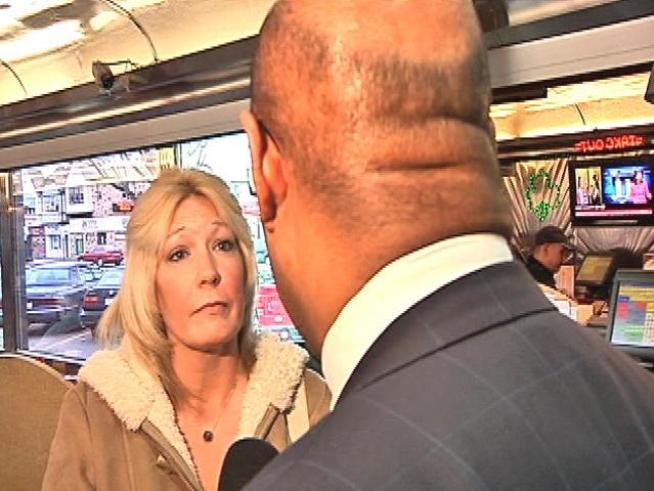 Mayor Michael Nutter got an earful from a local woman upset by <a href=