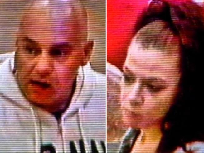 Police say a pair of criminals smashed a man's car window and charged more than a thousand dollars in goods on his dime all while he worked out in the gym.