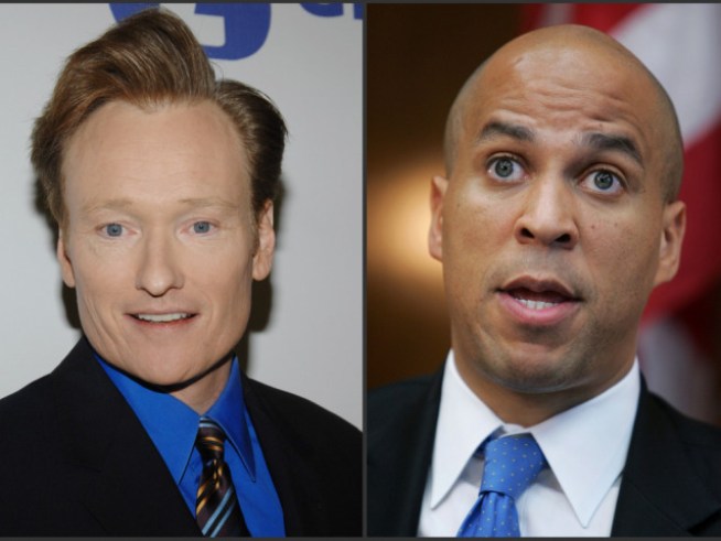Conan, Mayor Booker Square Off On Screen