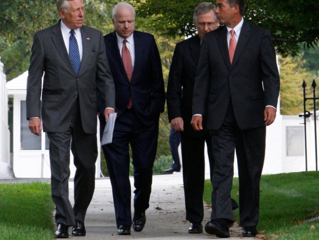Obama, McCain Clash in Afghan Meeting