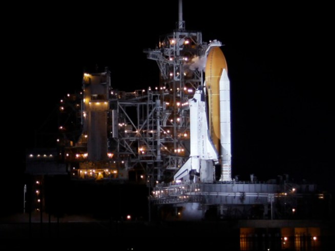T-Storms Delay Shuttle Launch