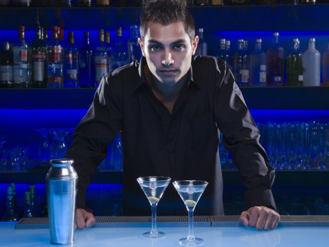 Bartenders Going For the Gold
