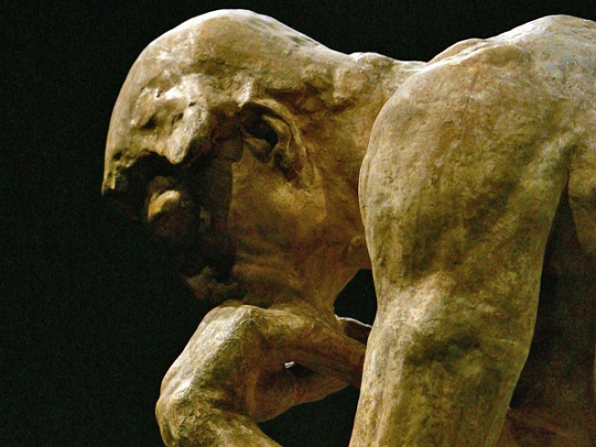 “The Thinker” Finally Takes Action