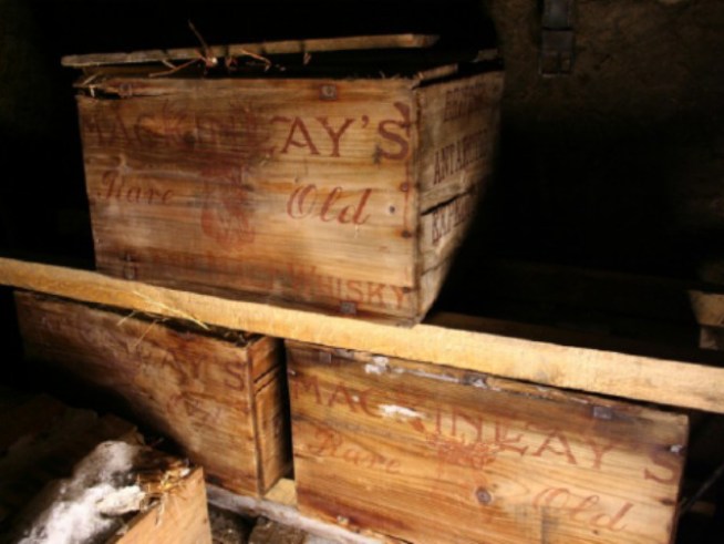 Century Old Booze Discovered Under Antarctic Ice