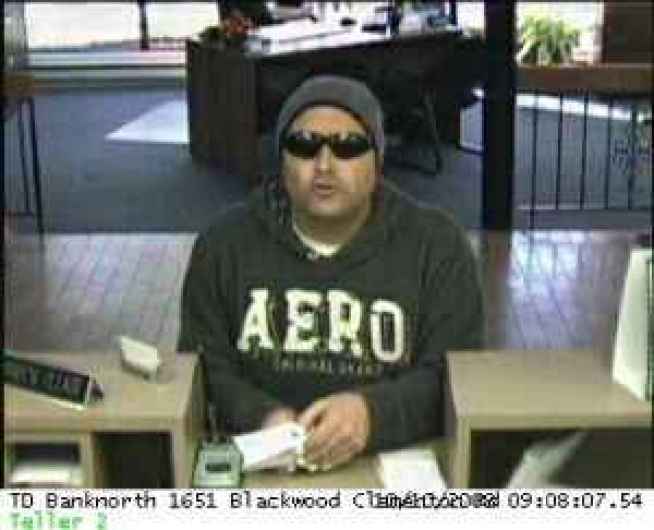 Suspected Bank Robber on a Bike