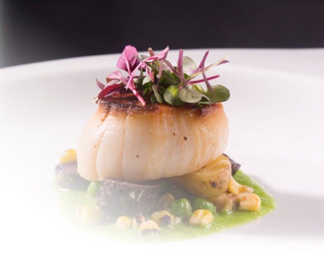 Roasted Diver Scallops