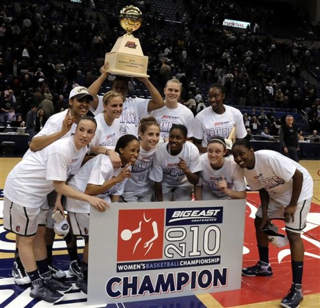 No. 1 UConn Women Take 16th Big East Title