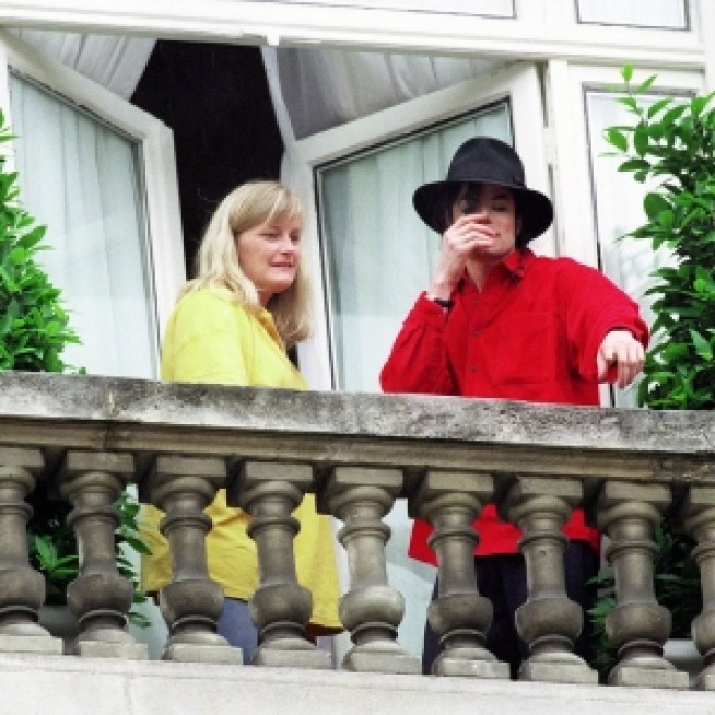Debbie Rowe Attending Michael Jackson's Memorial