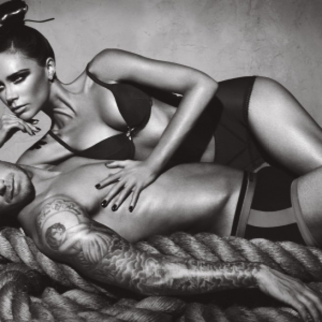 Beckhams Strip Down Again For Armani