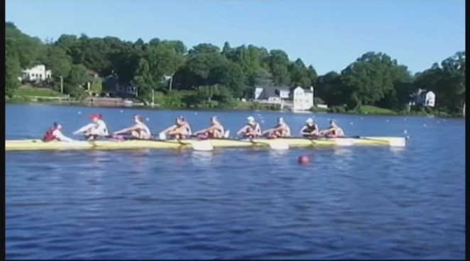 The U.S. Women's Eight is considered to be one of the best crew teams in the world. The team is made up of eight rowers and a coxswain, one of which is Taylor Ritzel, a three-time national champion from Yale. In London, Ritzel will be racing in memory of her mother.