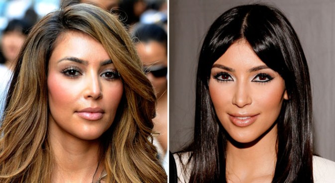 Kim Kardashian Goes Blonde