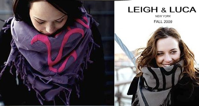 Wrap yourself in style with Leigh & Luca