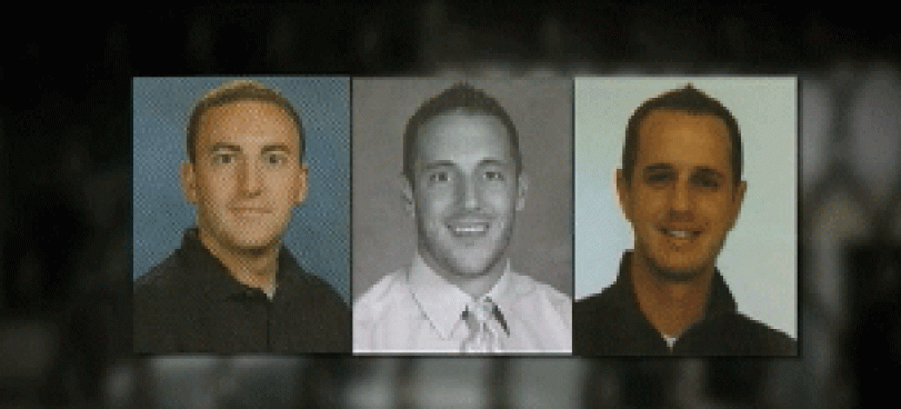 Students reacted Thursday night to the arrest of three teachers and two top administrators at Triton Regional High School.