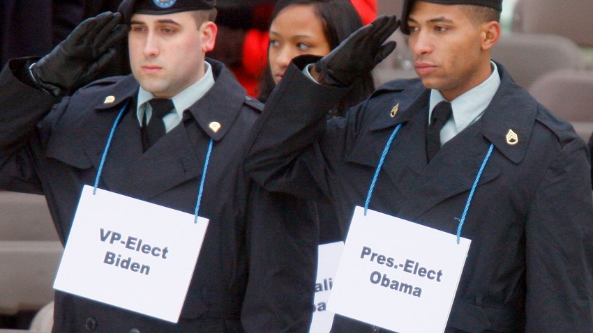 Obama Inaugural Rehearsal