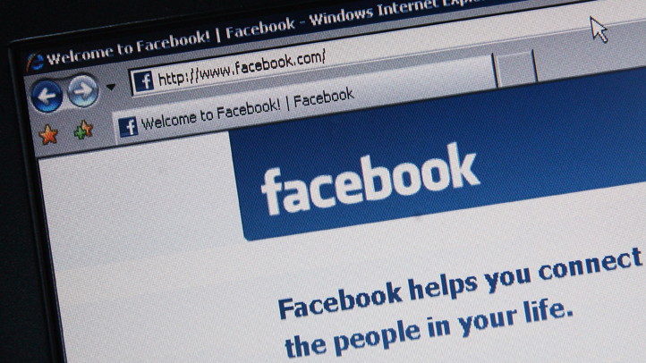 facebook screen