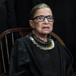 Justice Ruth Bader Ginsburg poses with other Justices of the United States Supreme Court during their official group photo at the Supreme Court on Friday, Nov. 30, 2018 in Washington, DC.