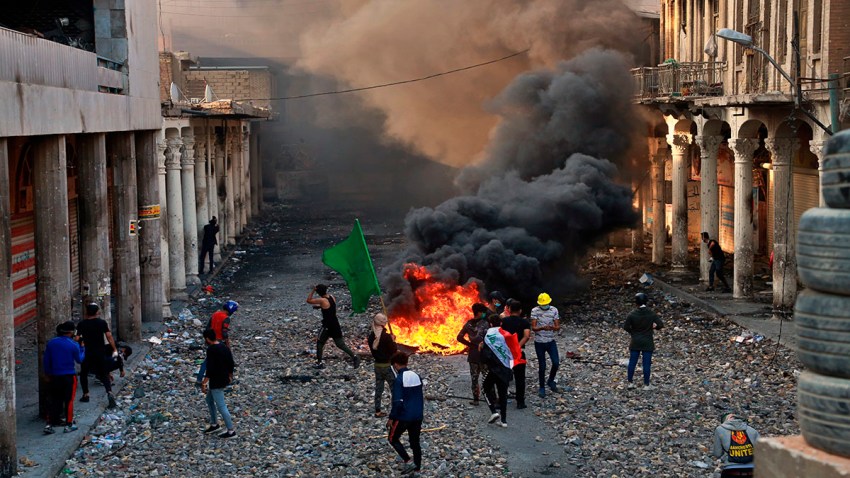 APTOPIX Iraq Protests