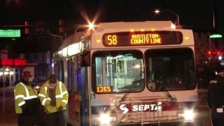 Route 58 SEPTA bus