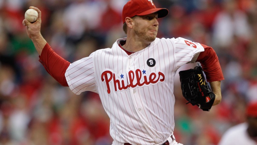 Roy Halladay Throws NLDS 2011