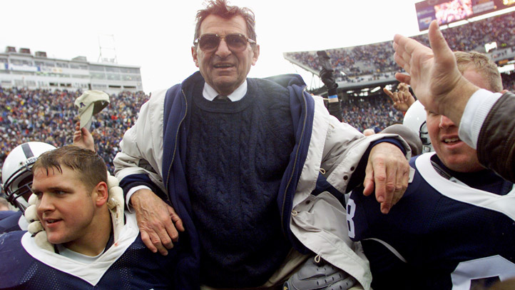 2001 Paterno on Shoulders