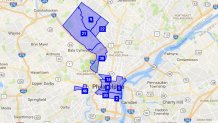 2017 Turnout Philadelphia Wards