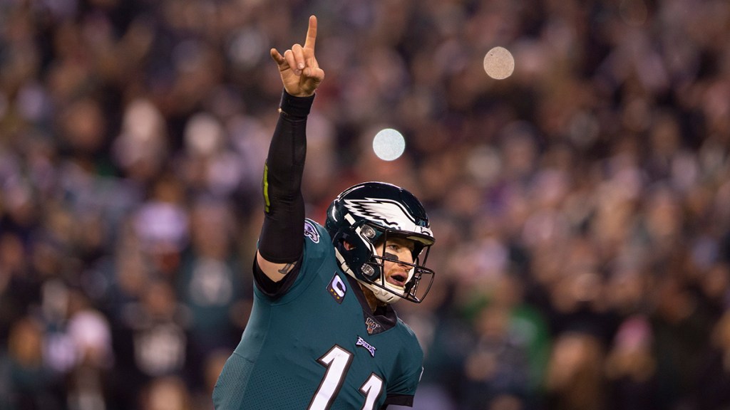 Carson Wentz of the Philadelphia Eagles