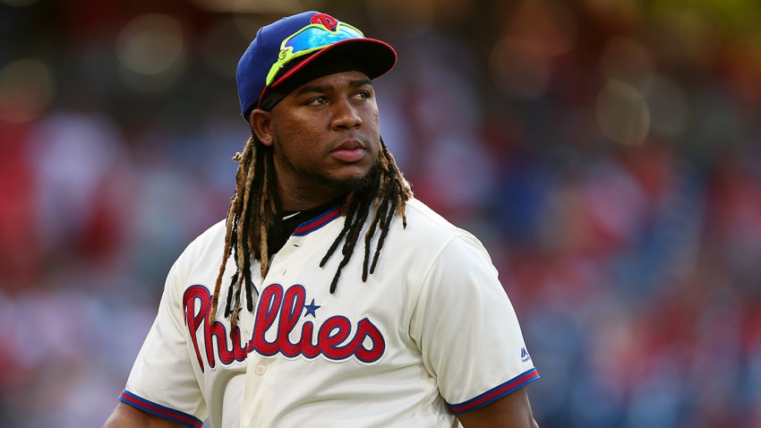 Maikel Franco in Phillies uniform
