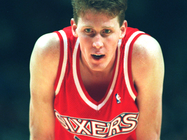 shawn bradley 76ers jersey