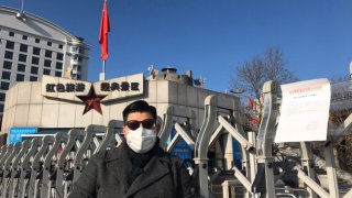 Roy Aguilar, a North Philadelphia native, has been in China since November. He described what it was like to live in the country amid the coronavirus pandemic.