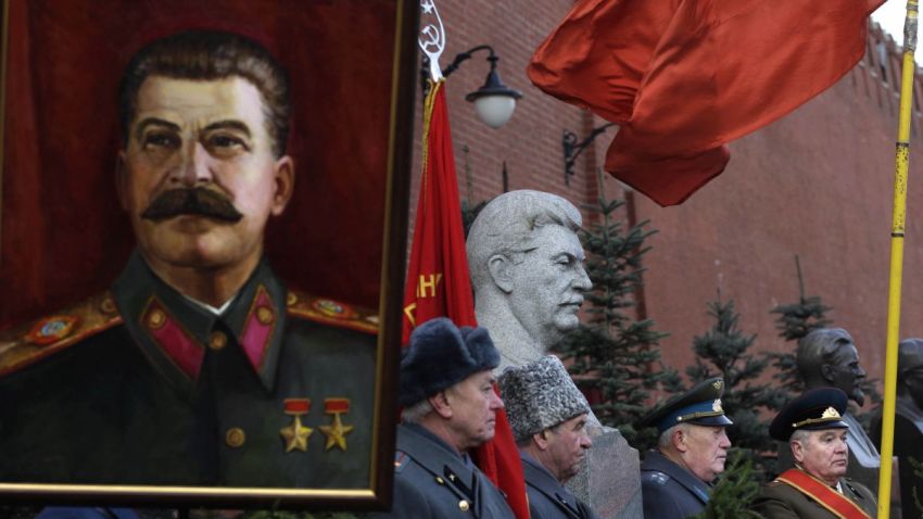 1229 APTOPIX Russia Stalin p1