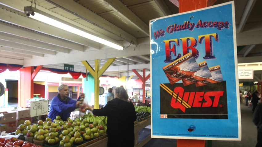 Farm Scene Markets Food Stamps