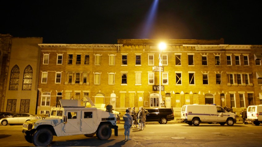 Suspect Dies Baltimore