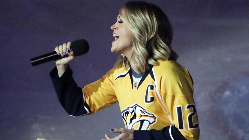 Blackhawks Predators Hockey