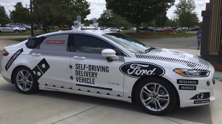 Self-Driving Pizza Delivery
