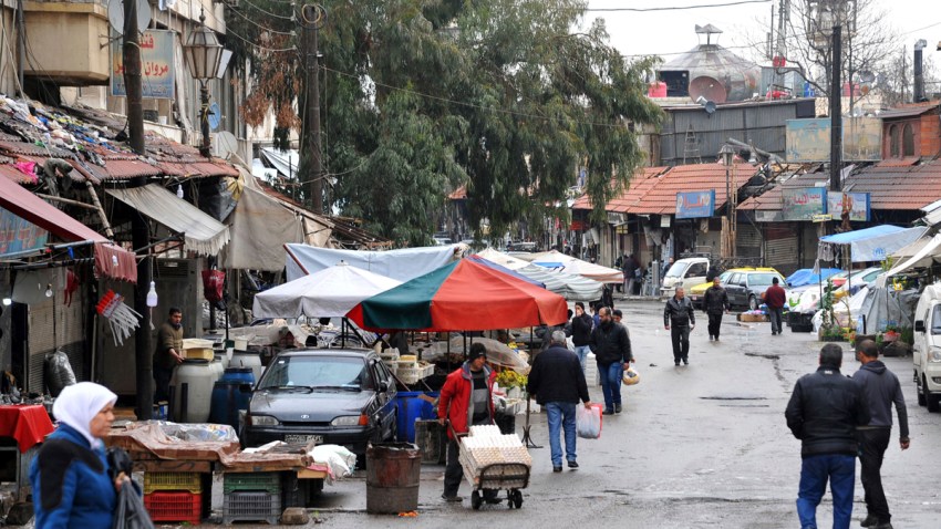 Syria Capital Under Fire