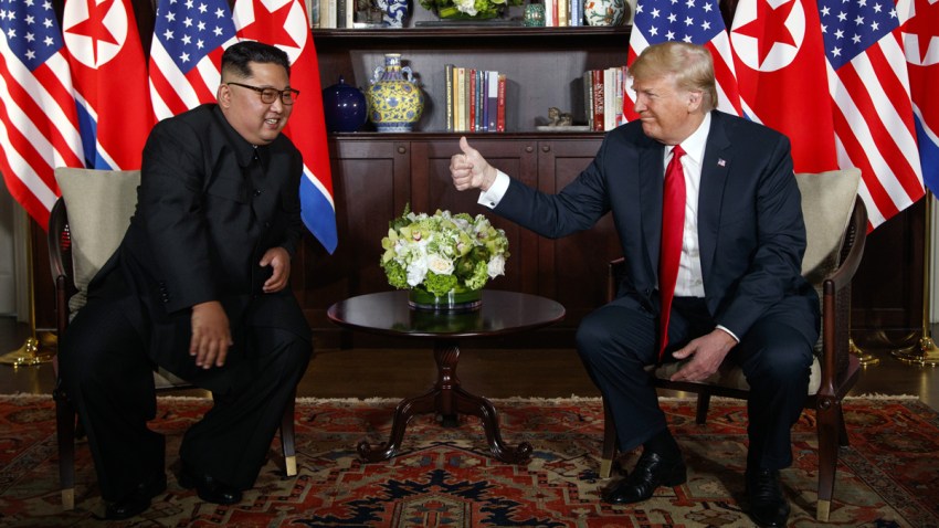 APTOPIX Trump Kim Summit